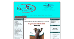 Desktop Screenshot of equiworldlimited.co.uk
