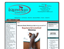 Tablet Screenshot of equiworldlimited.co.uk